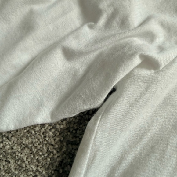 Polo by Ralph Lauren Kids White Long Sleeve Tee with Christmas Tree Bear Graphic - Picture 6 of 6